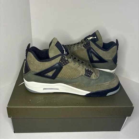 Jordan 4 SE Retro Low Craft “Olive” Men 11.5